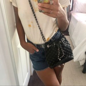ZARA Quilted Crossbody Bag